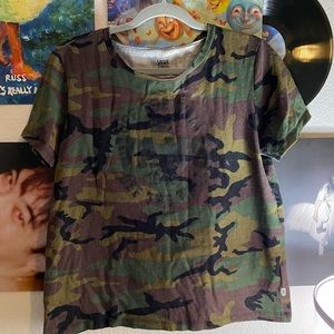 VANS CAMO TOP
